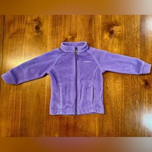 Columbia Kids Purple Fleece Jacket